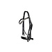 LJ  Leathers Hoofdstel LJ new pro dressage black/white