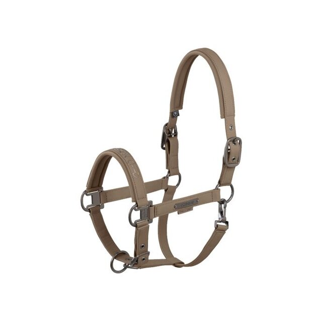 Eskadron Halster Faux Leather Double Pin Platinum 25