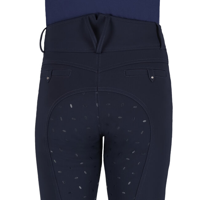 Qhp Rijbroek Lymee Softshell Junior Full-grip
