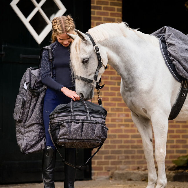 Qhp Rijbroek Lymee Softshell Junior Full-grip