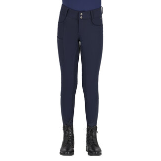 Qhp Rijbroek Lymee Softshell Junior Full-grip