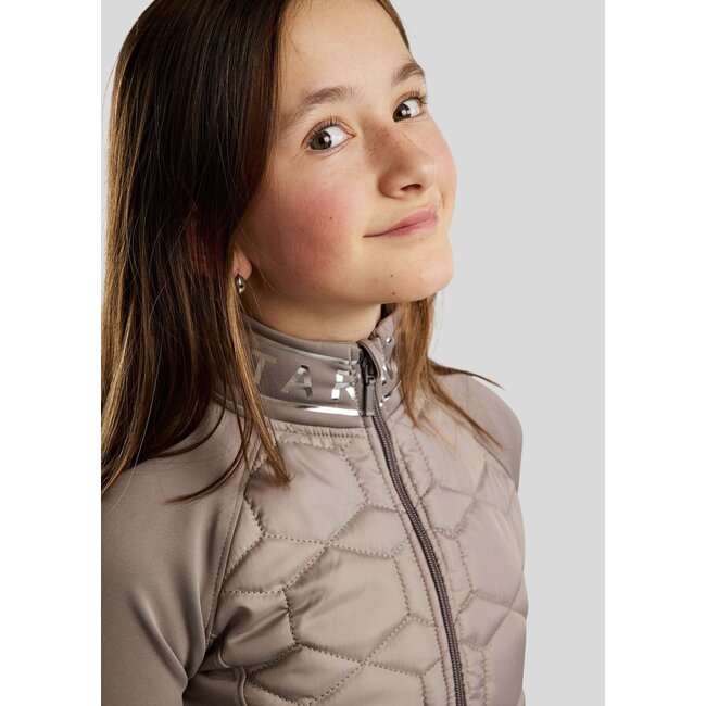 Montar Jacket Sille Silver Foil print