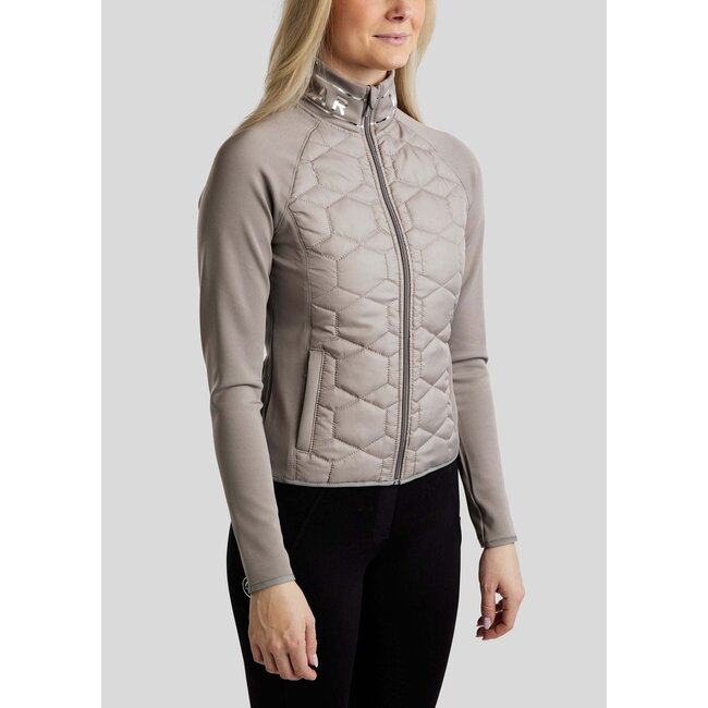 Montar Jacket Sille Silver Foil print