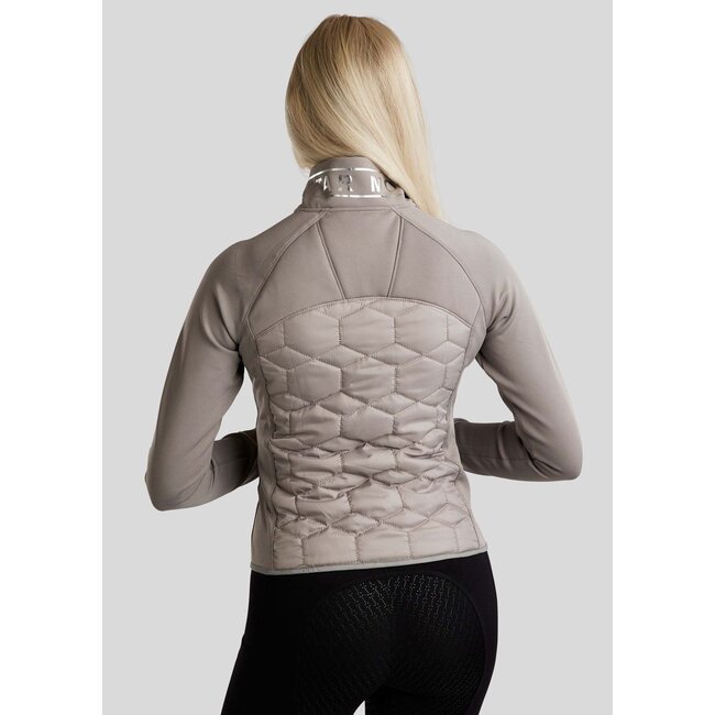 Montar Jacket Sille Silver Foil print