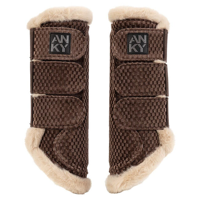 Anky Beenbeschermers Check Velvet ATB25005