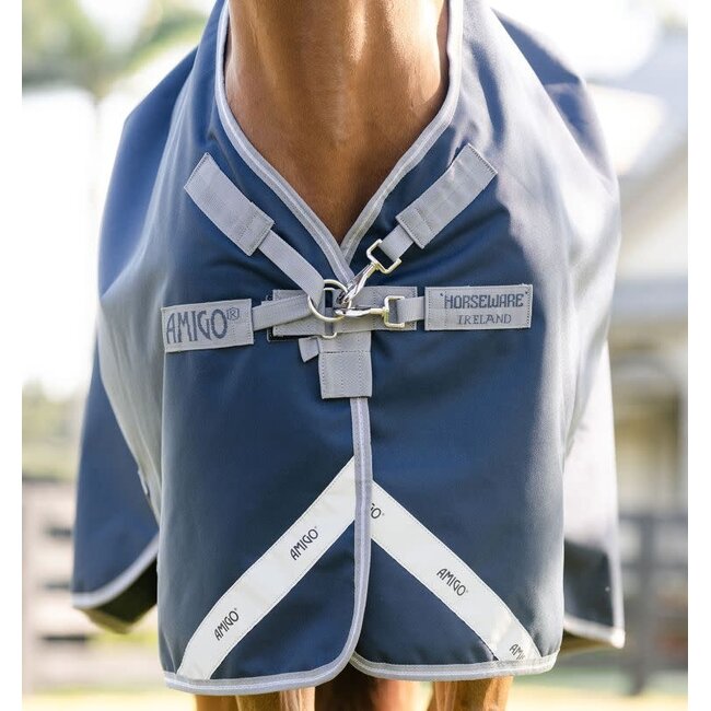 Horseware Turnout 1200D 50 gr Navy/Grey&silver