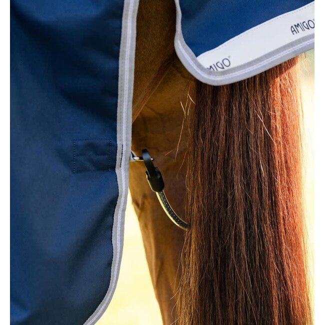 Horseware Turnout 1200D 50 gr Navy/Grey&silver