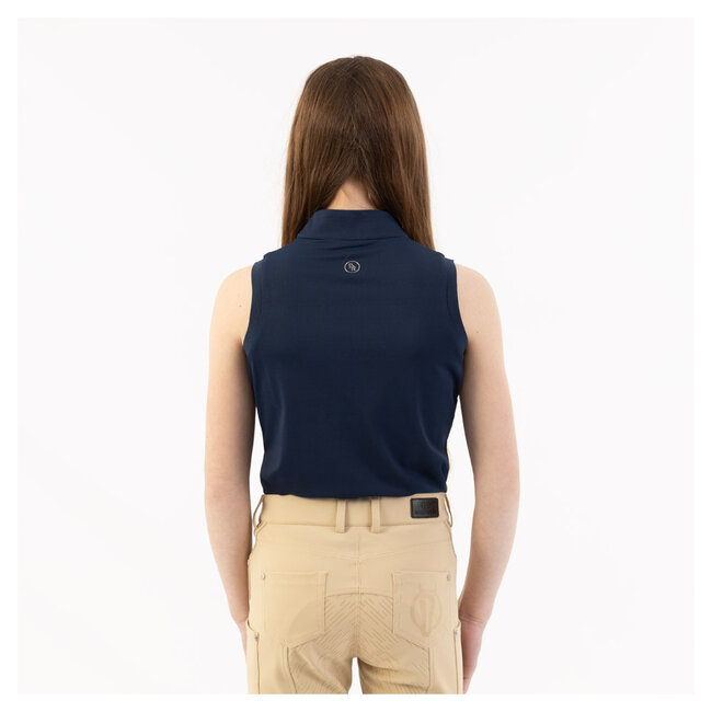 BR Sleeveless shirt half zip Kyona