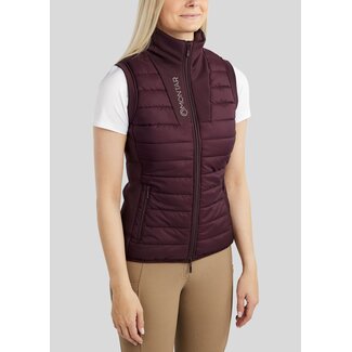 Montar Bodywarmer Caroline Hybrid w. Lasercut and Champagne Crystals