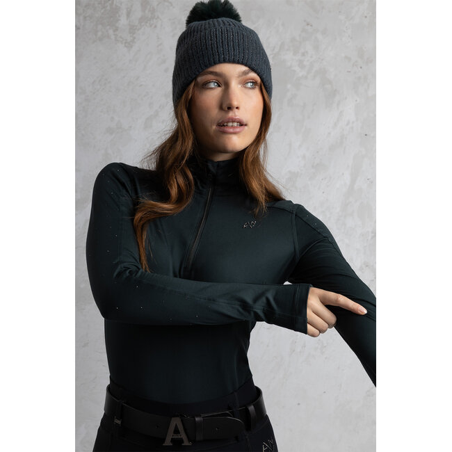 Anky Anky Pullover Half Zip AW26 | Comfortabele Ruitertrui Dames