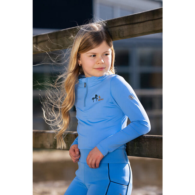 BR Mini Horse zip-up shirt longsleeve AW26