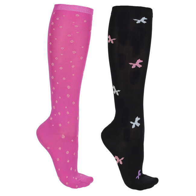 Qhp Kniekous gift box Isalyn  (Set2)