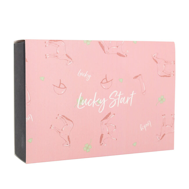 Qhp Kniekous gift box Lucky Start set van 2