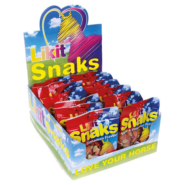 Likit Paardensnoepjes Likit Snaks 100gr.appel/kaneel