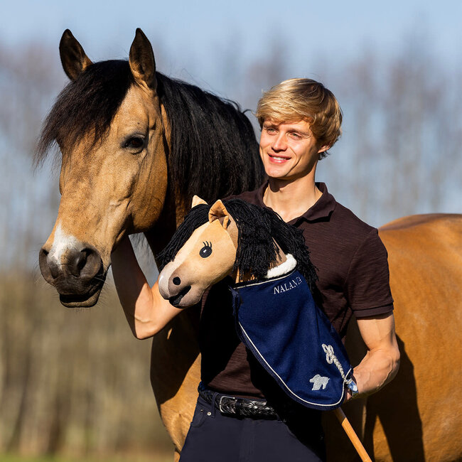 Qhp Nalanta Fleecedeken Hobby horse