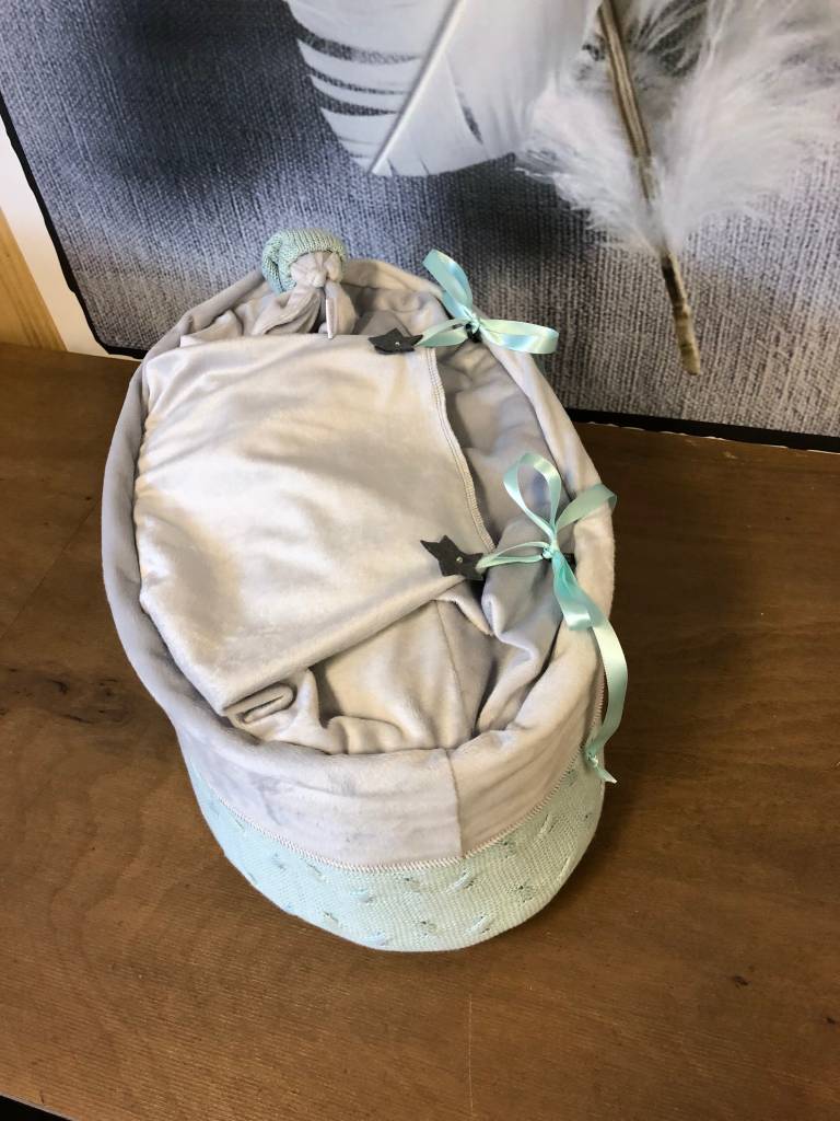 Gebreid  Cable Mint - 25 cm