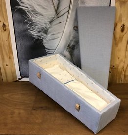 Hout - Blauw zacht 45 cm