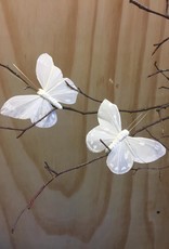 Vlindertje Wit 8,5 cm