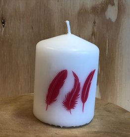 Kaarsje Veertjes Fuchsia