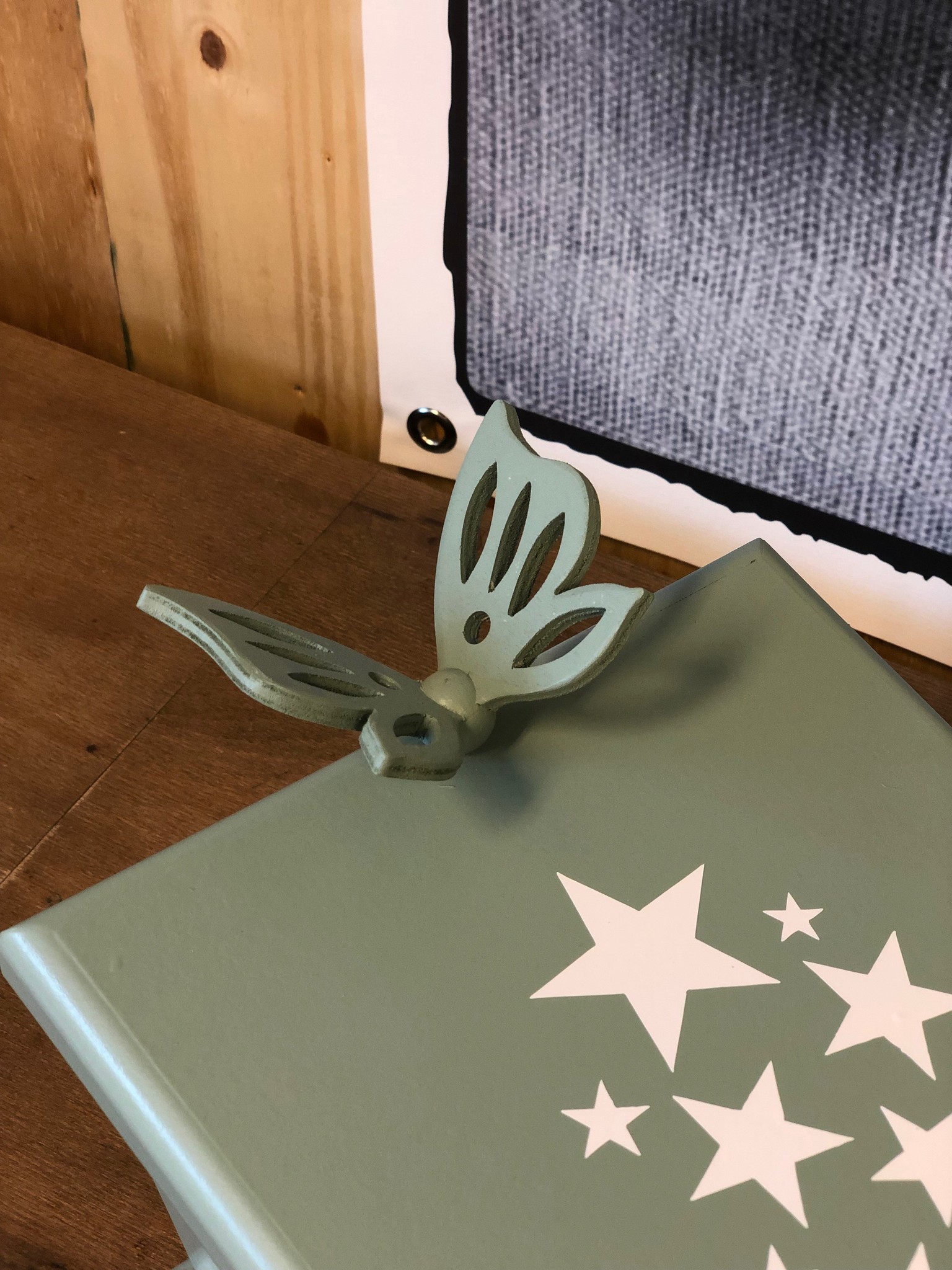 Vlindersluiting Olijfgroen