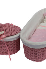 Riet Cable Roze in 30 cm