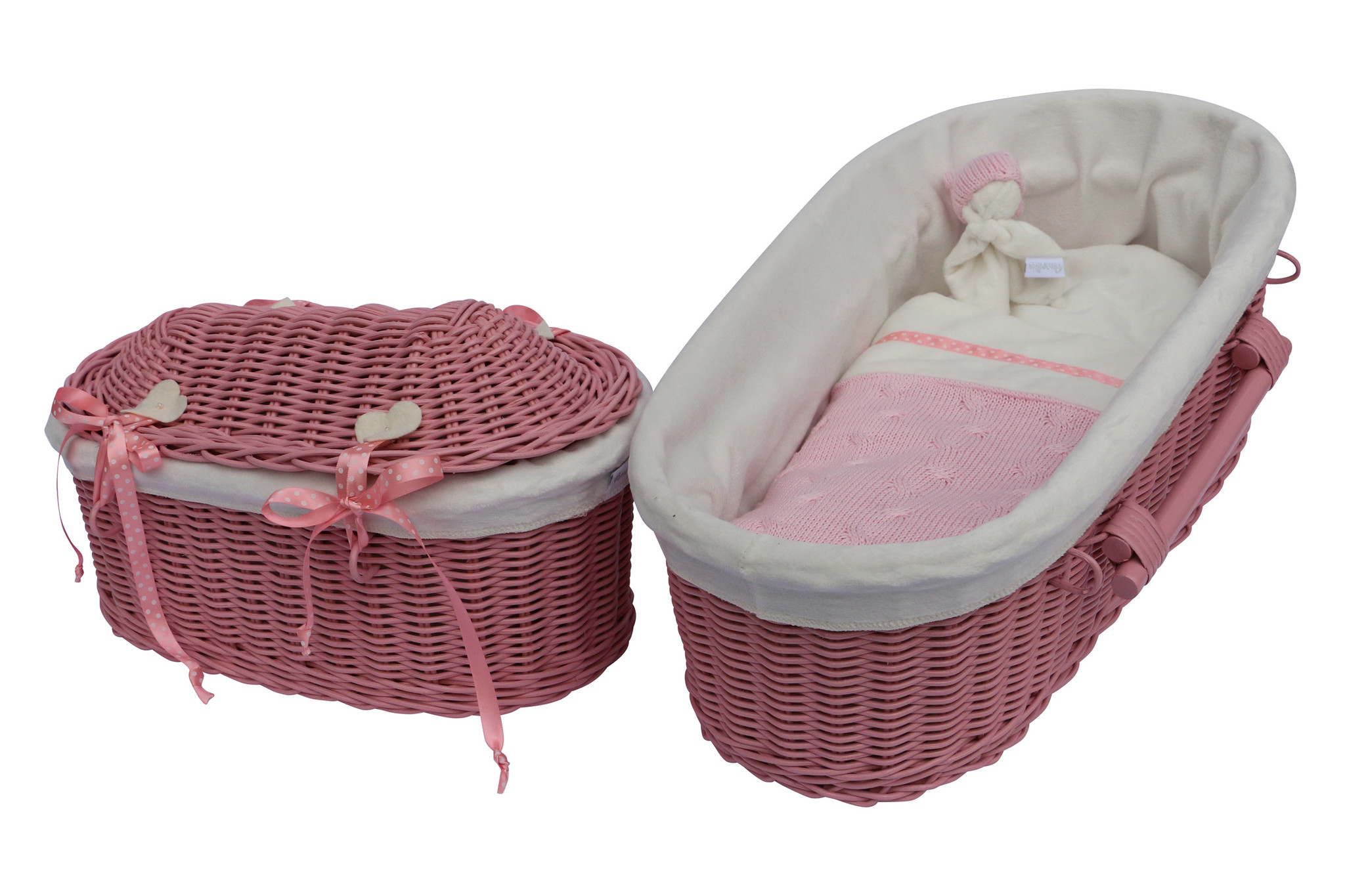 Riet Cable Roze in 30 cm