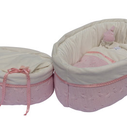 Gebreid - Cable  Roze