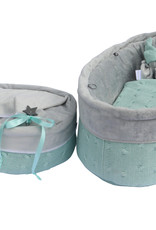 Gebreid  Cable Mint - 25 cm