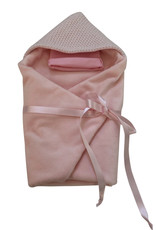 Wikkeldoek  Classic Poederroze