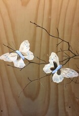 Vlindertjes Blauw 13 cm