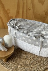 Badstof mandje Dalkruid  - 38 cm