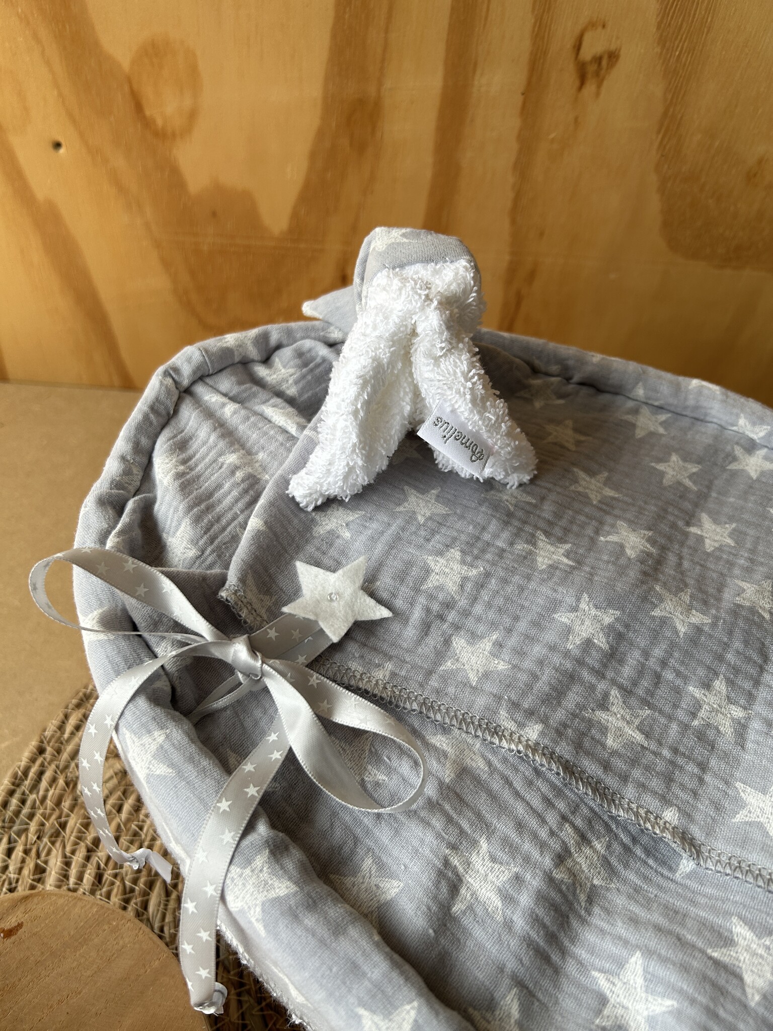 Badstof mandje Dalkruid  - 38 cm