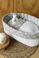 Badstof mandje Dalkruid  - 38 cm