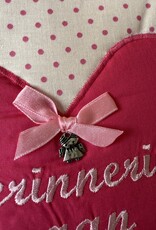 Herinneringsboek roze stip