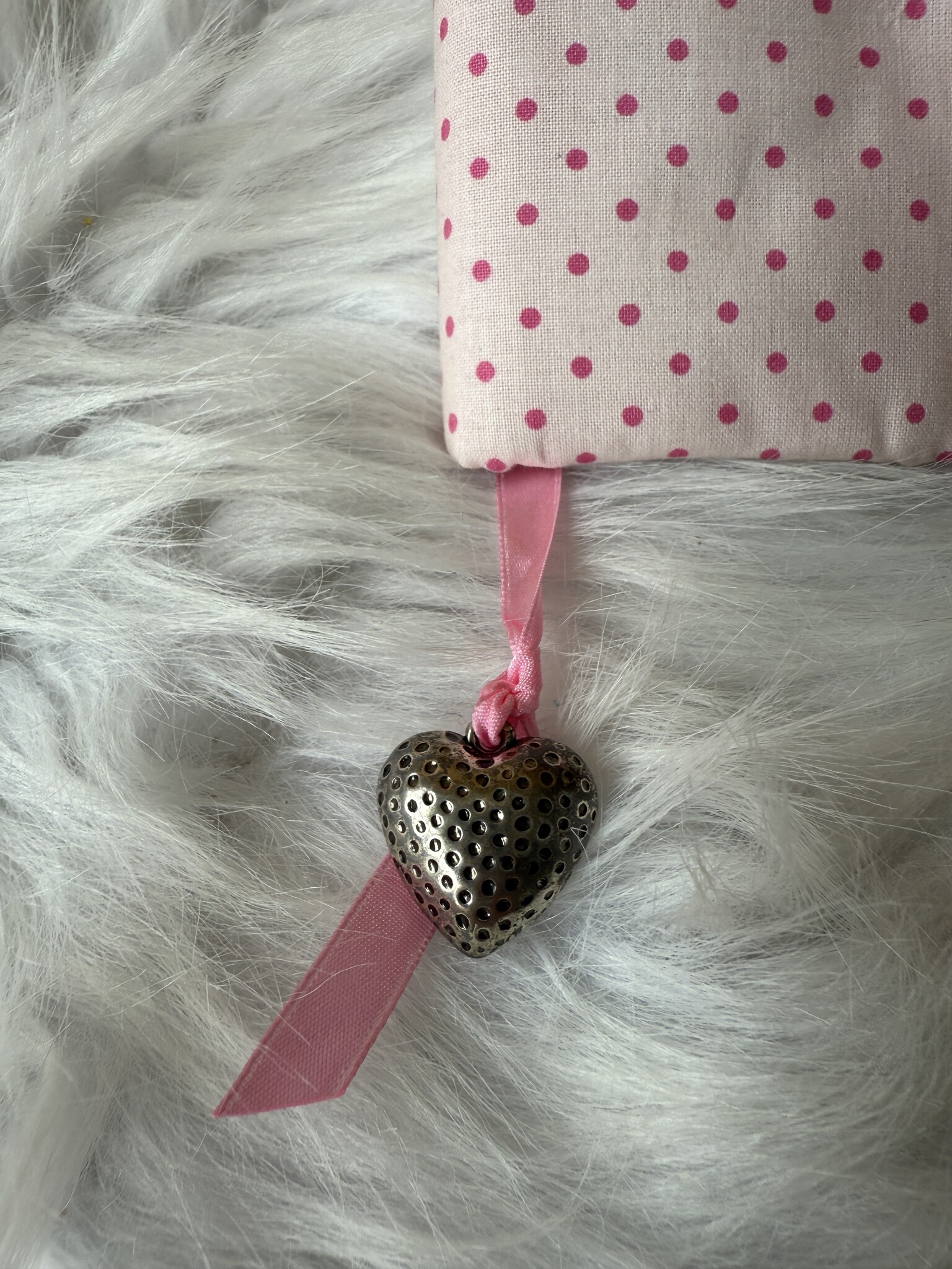 Herinneringsboek roze stip