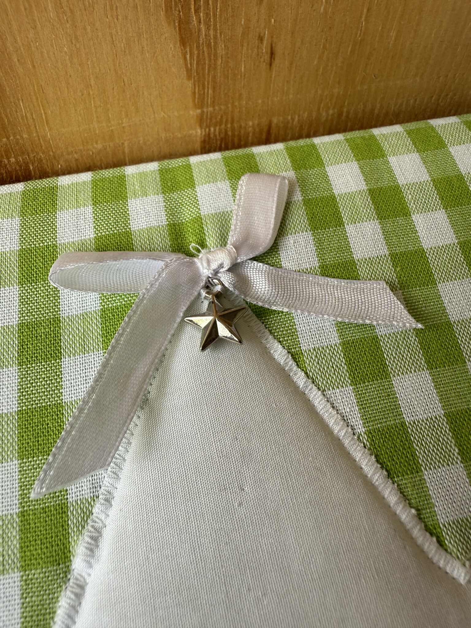 Herinneringsboek groen ruit