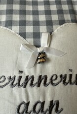 Herinneringsboek grijs ruit