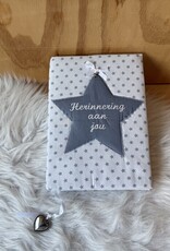 Herinneringsboek grijze ster