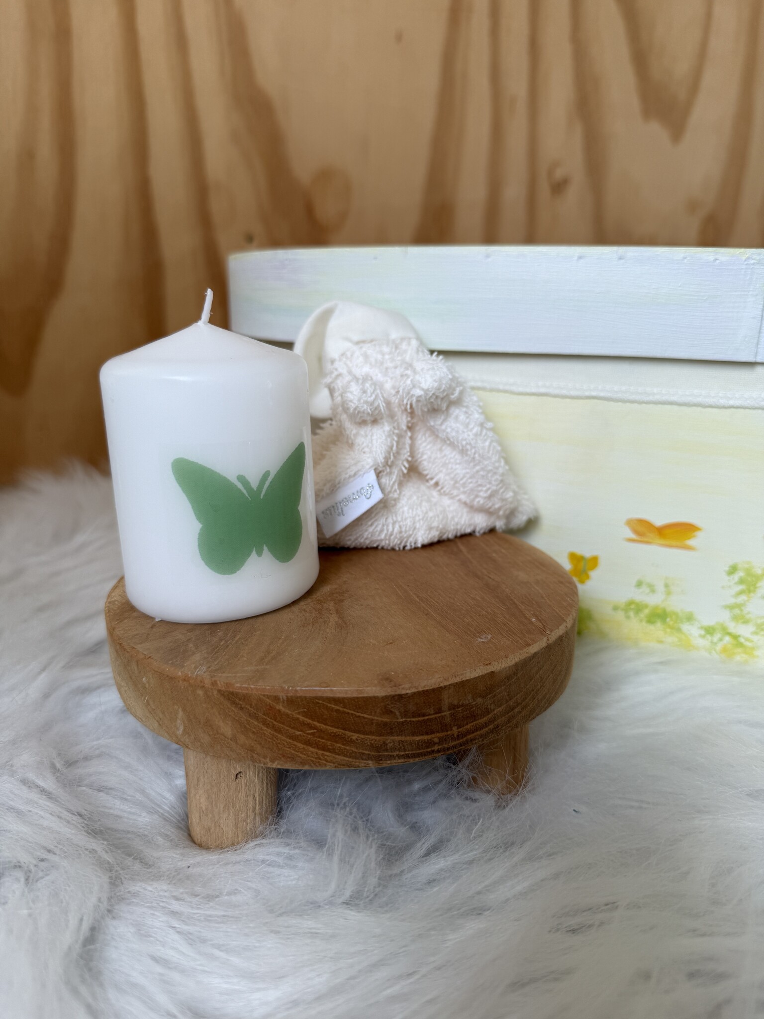 Houten Metafoor - Vlinder g