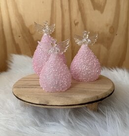 Glazen Engel Lichtroze