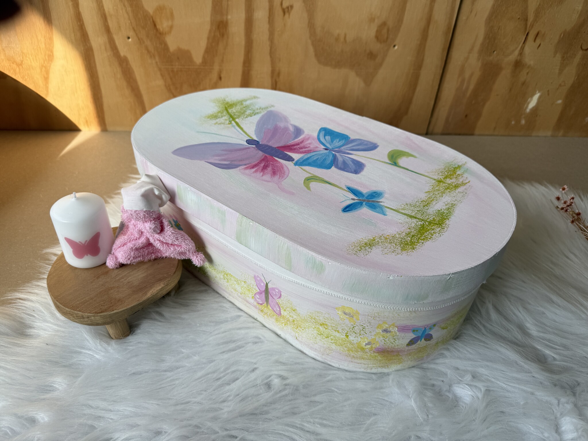 Houten Metafoor - Vlinder - r