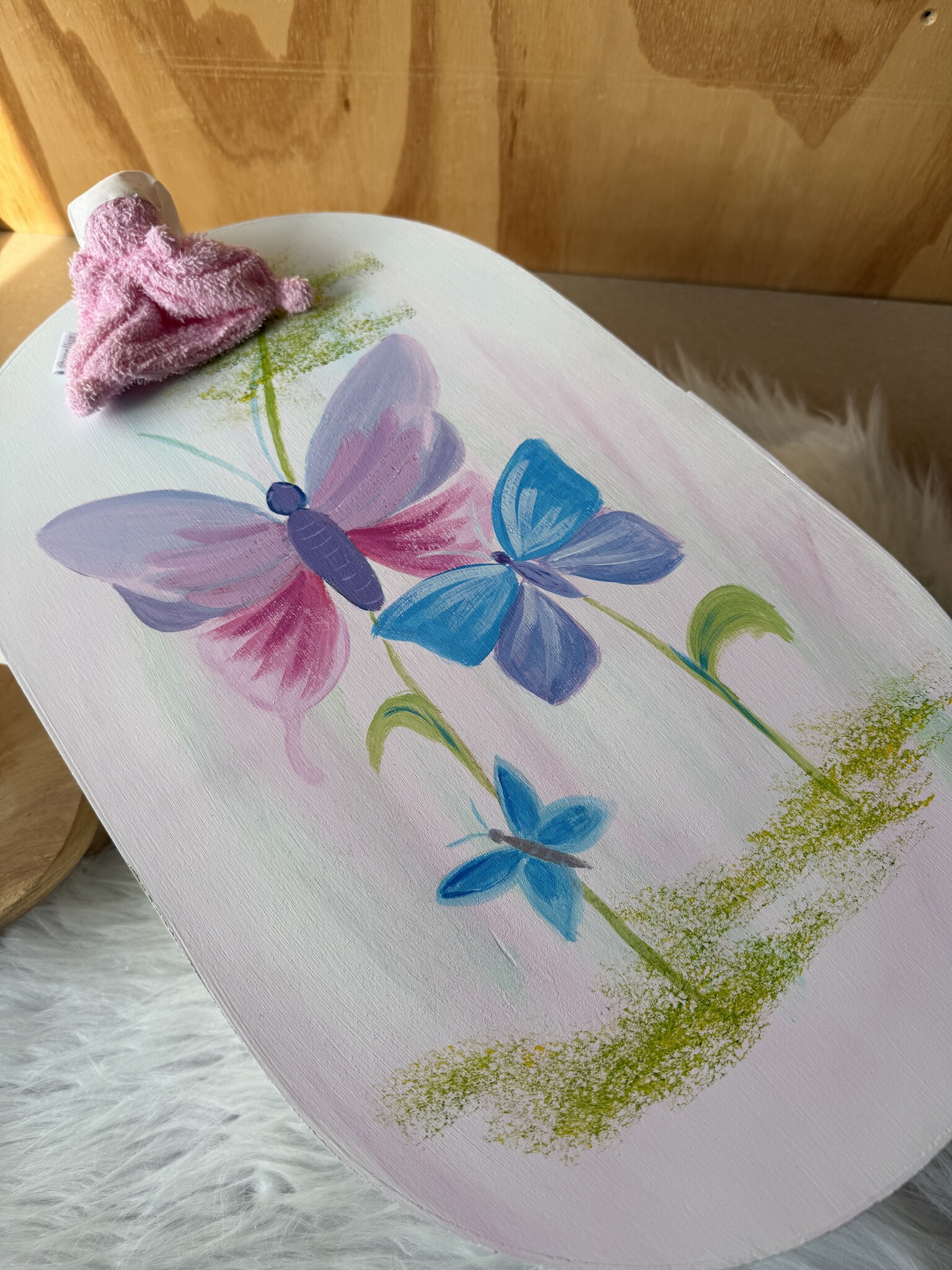 Houten Metafoor - Vlinder - r