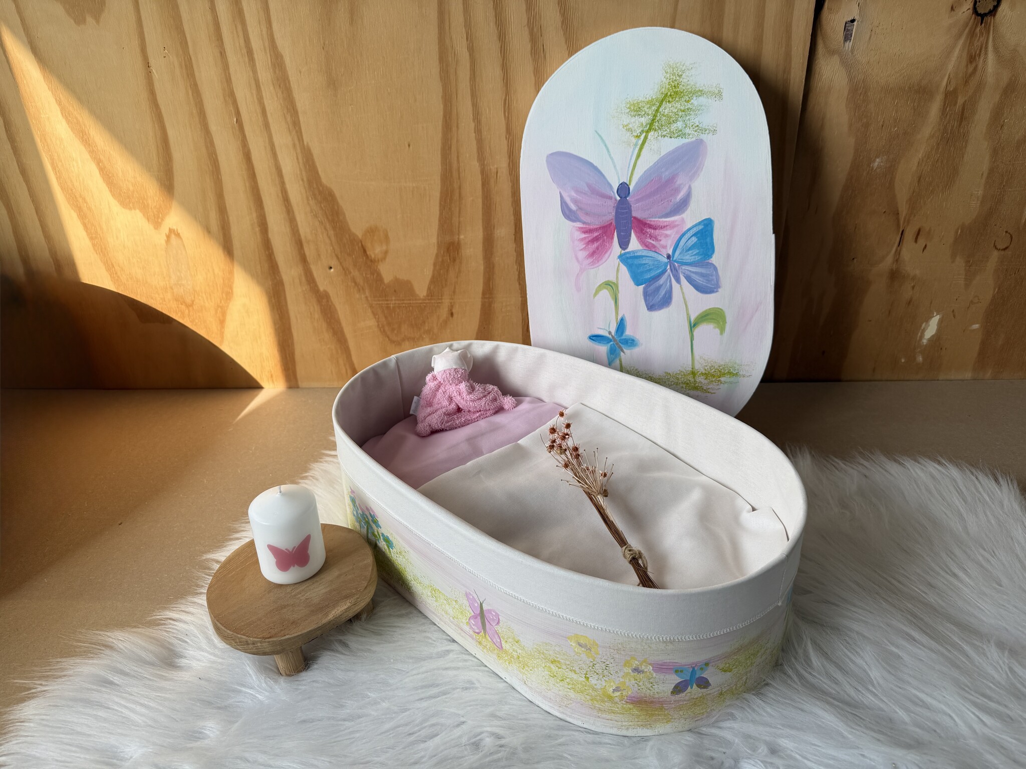 Houten Metafoor - Vlinder - r