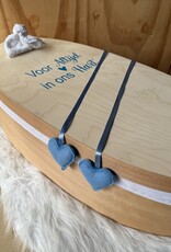 Houten kistje Cistella Blauw