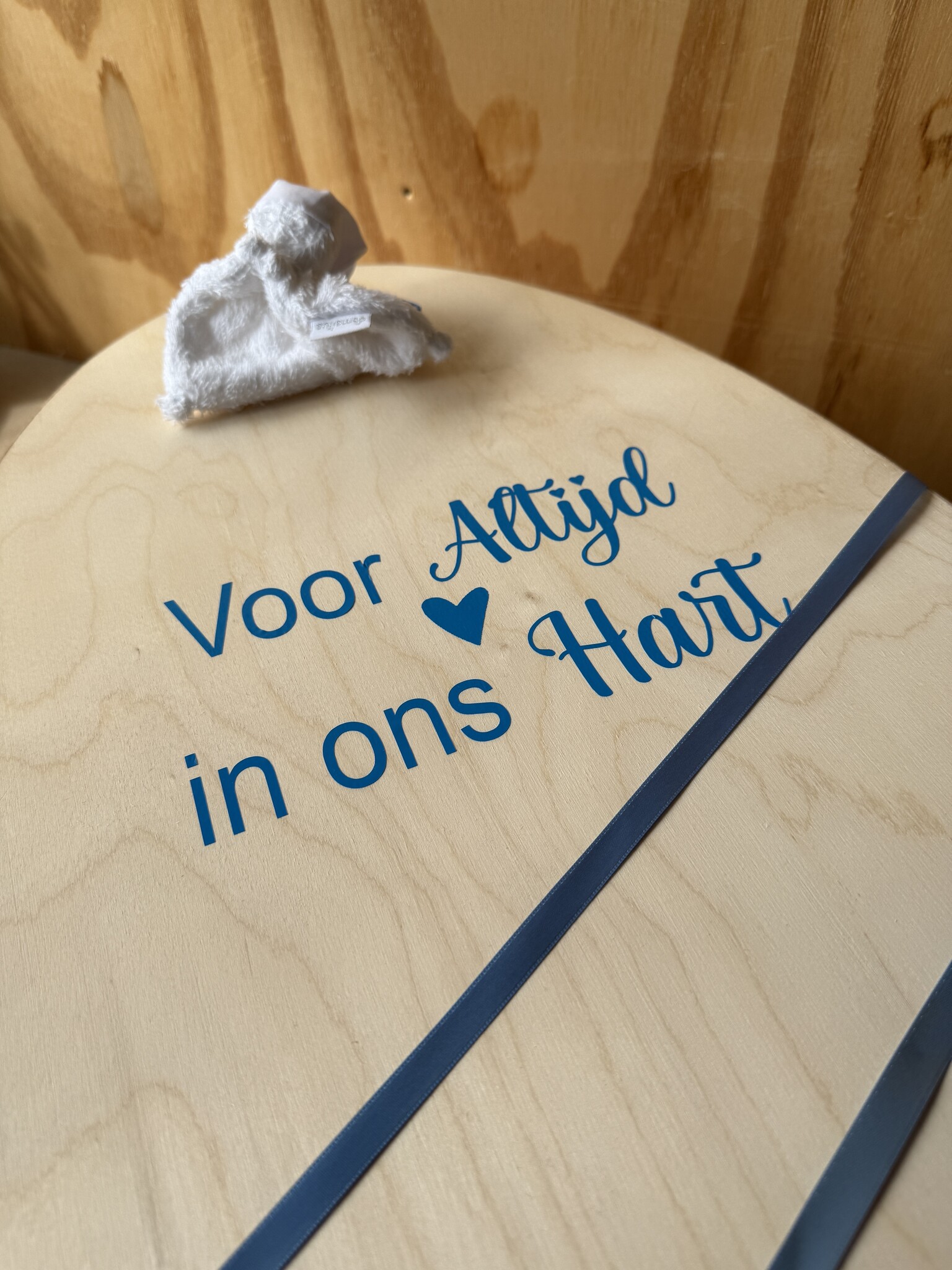 Houten kistje Cistella Blauw