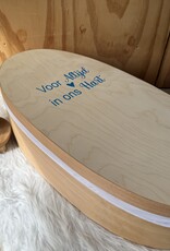 Houten kistje Cistella Blauw