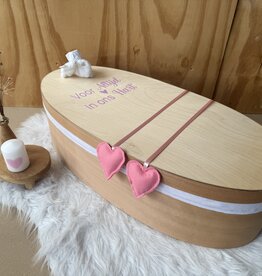 Hout - Cistella - Roze