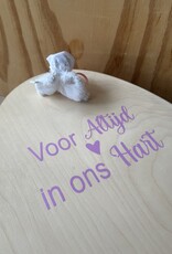 Houten kistje Cistella Roze