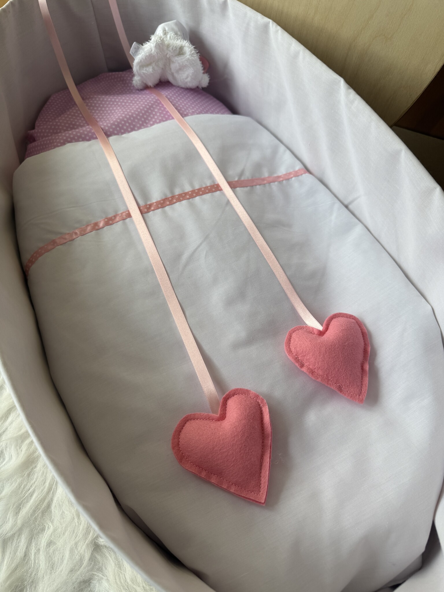 Houten kistje Cistella Roze