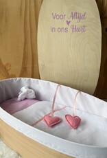 Houten kistje Cistella Roze